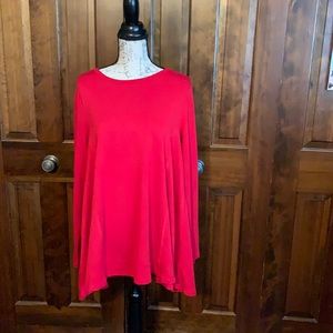 Workshop Red Swing Tunic